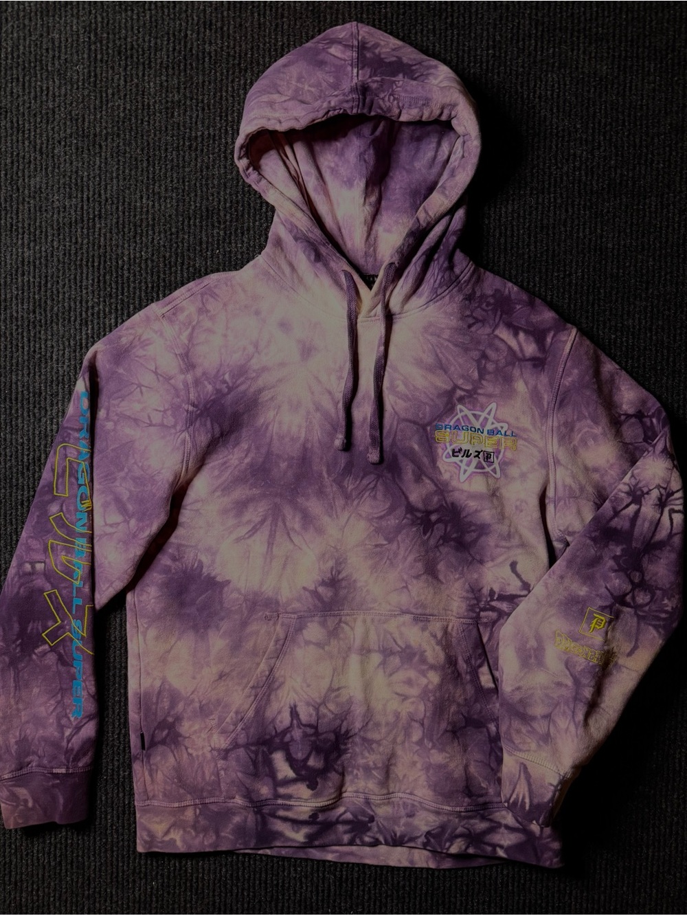 Primitive Purple Tie-Dye Dragon Ball Z Hoodie